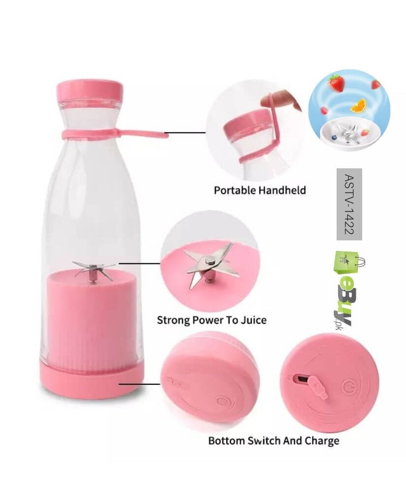 Portable Electric Blender Bottle Juicer Cup